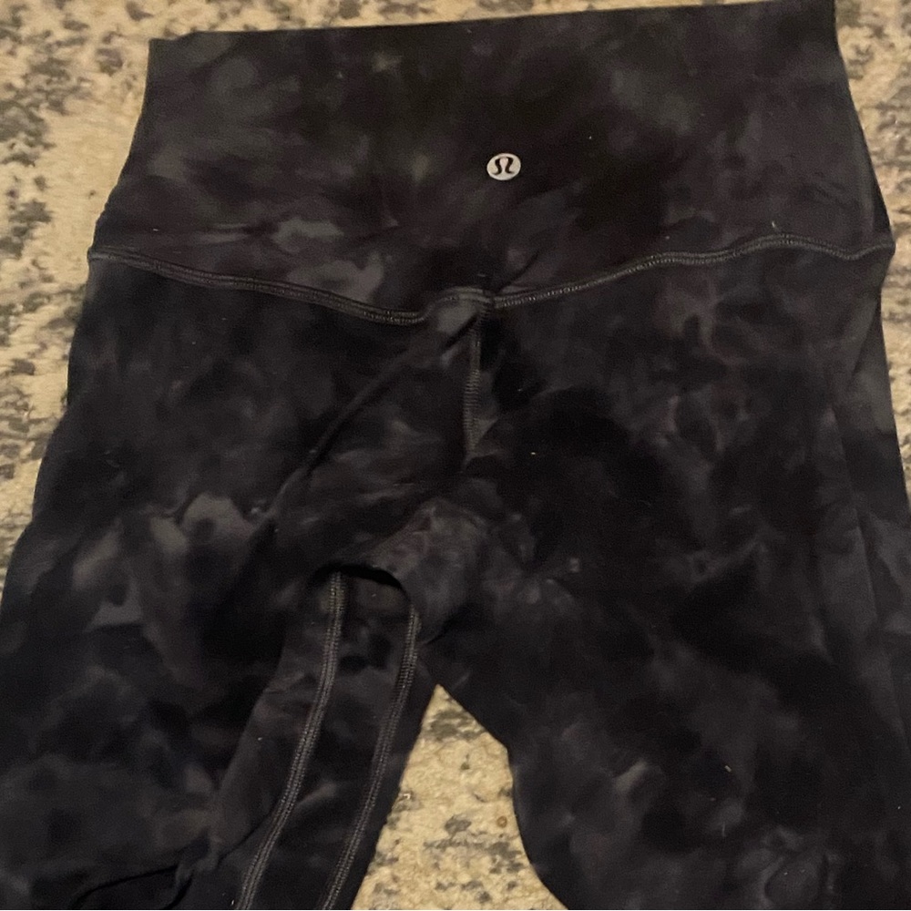 Lululemon Align Pant Crop 21” Graphite Grey Diamond Dye